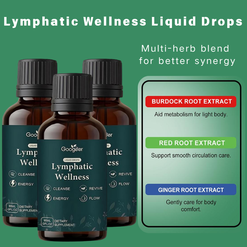 Natural Herbal Wellness - 60ml Lenf Drenaj Destekleyici Sıvı Damlalar