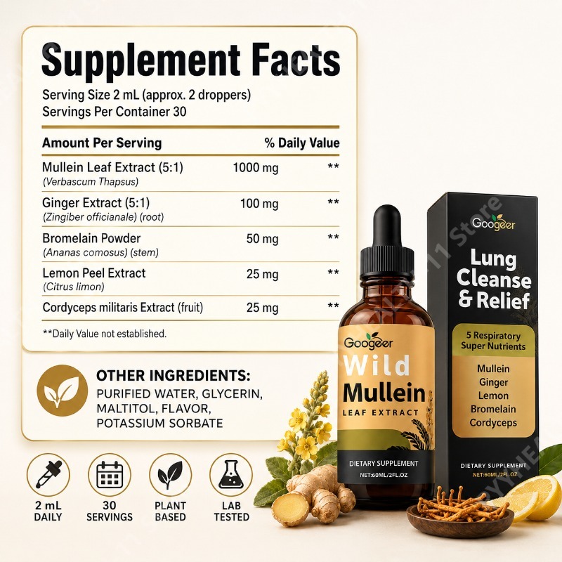 Mullein Sıvı Damlaları Bitkise - Herbal Wellness incelemesi ve fiyatı